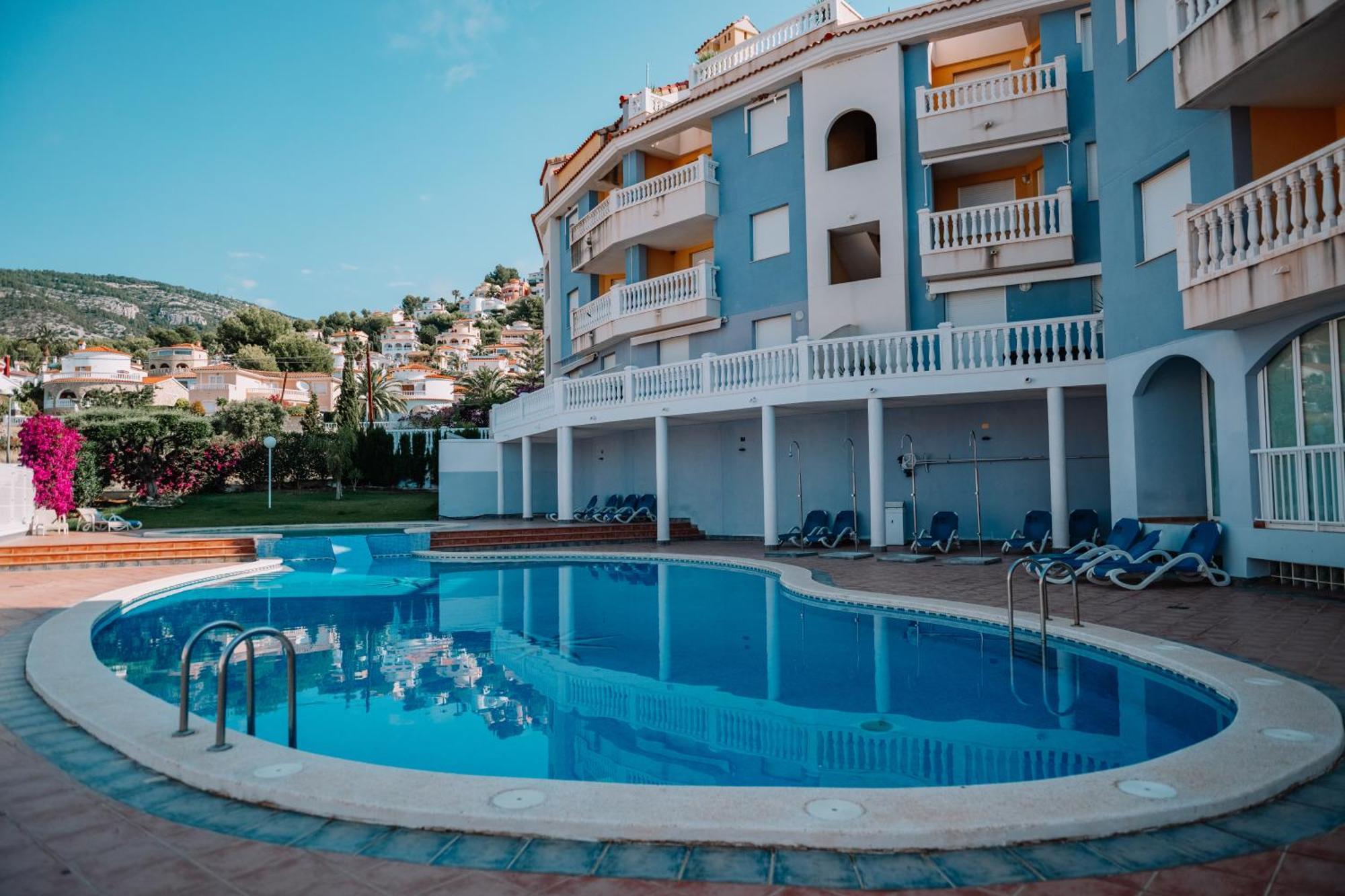 Atico Duplex Con Piscina Marcolina Apartman Alcossebre Kültér fotó