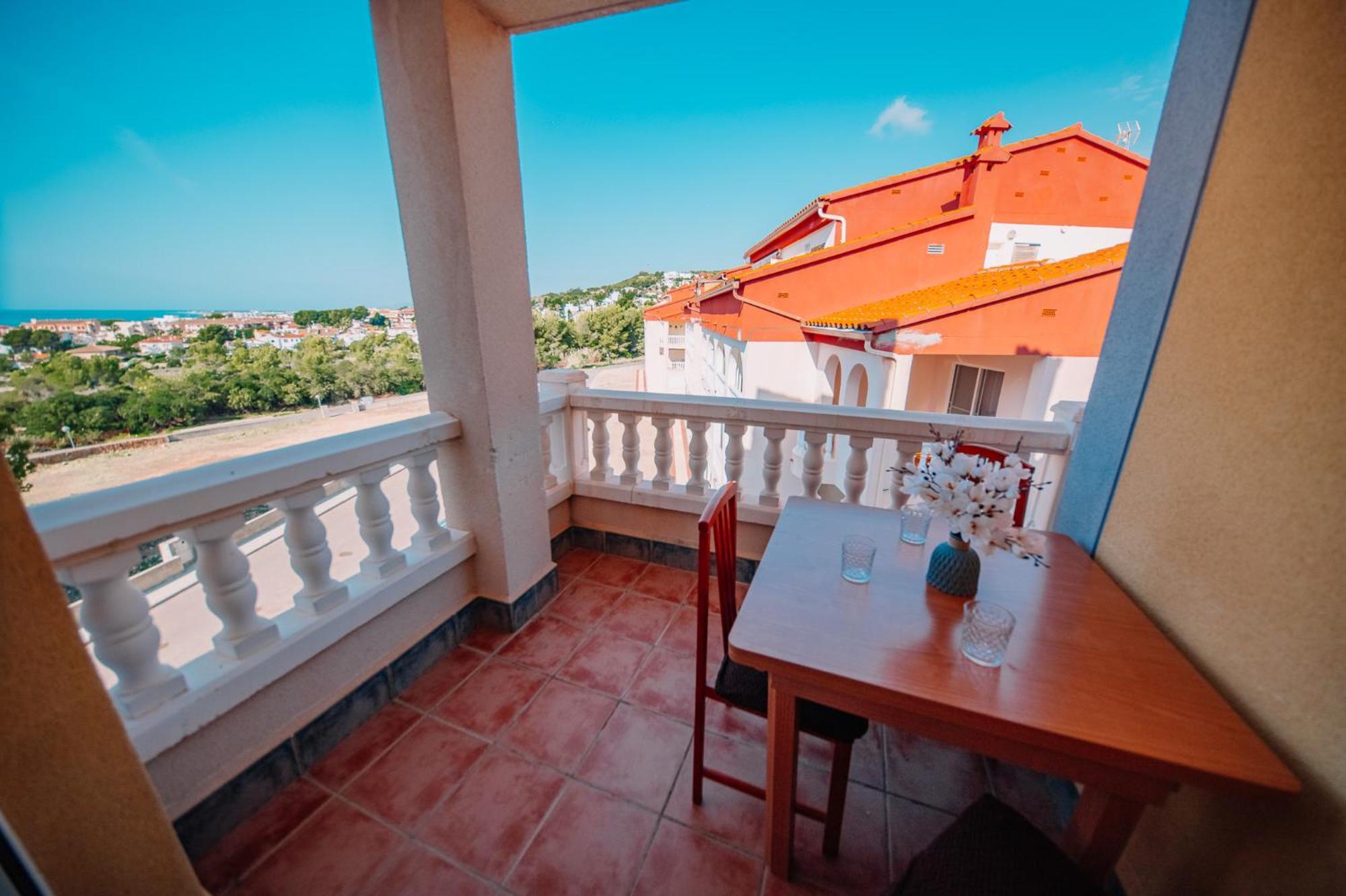 Atico Duplex Con Piscina Marcolina Apartman Alcossebre Kültér fotó